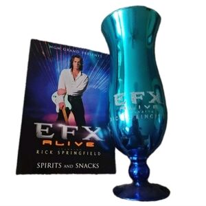 Rick Springfield EFX Alive Concert Memorabilia MGM Grand In Las Vegas